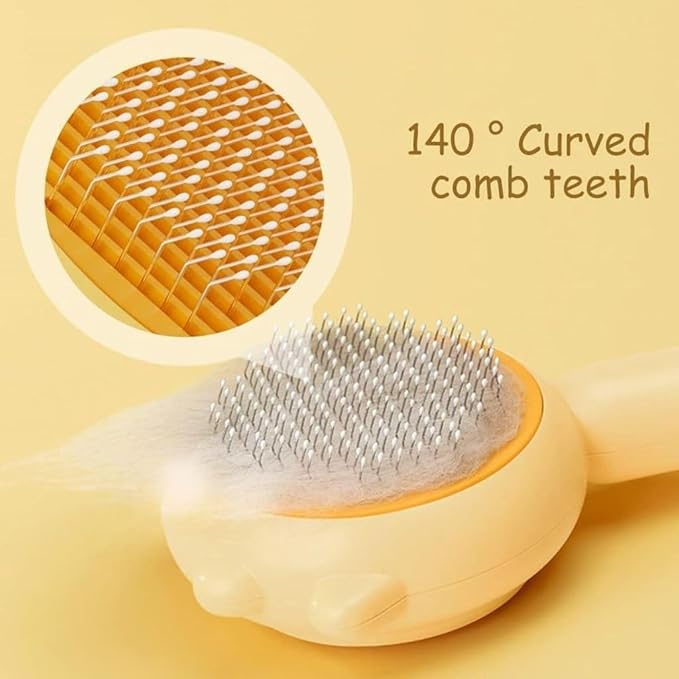Cat hair brush, brush for hair, cat comb, hair brush, cat brush for grooming hair, short or long haired cats